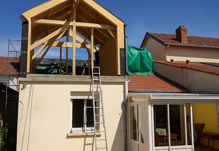 Surélévation de maison Libourne