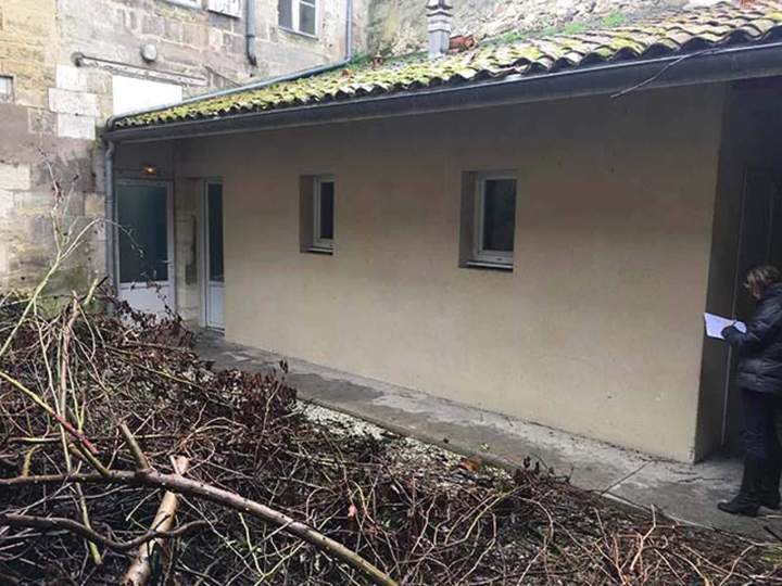 Rénovation de l'extérieur d'une dépendance Libourne
